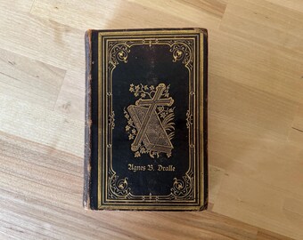 1893 German Hymnal – Evangelisches Gesangbuch | St. Louis Missouri | Gilt Edges & Decorated Binding | German American Church Book