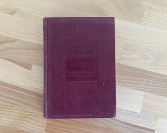 Antique College Prep Book- The Century Collegiate Handbook by Garland Greever and Easley S. Jones (The Century Co, First Edition, 1924)