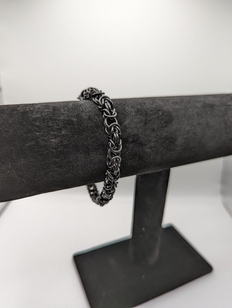 Byzantine Bracelet Matte Black