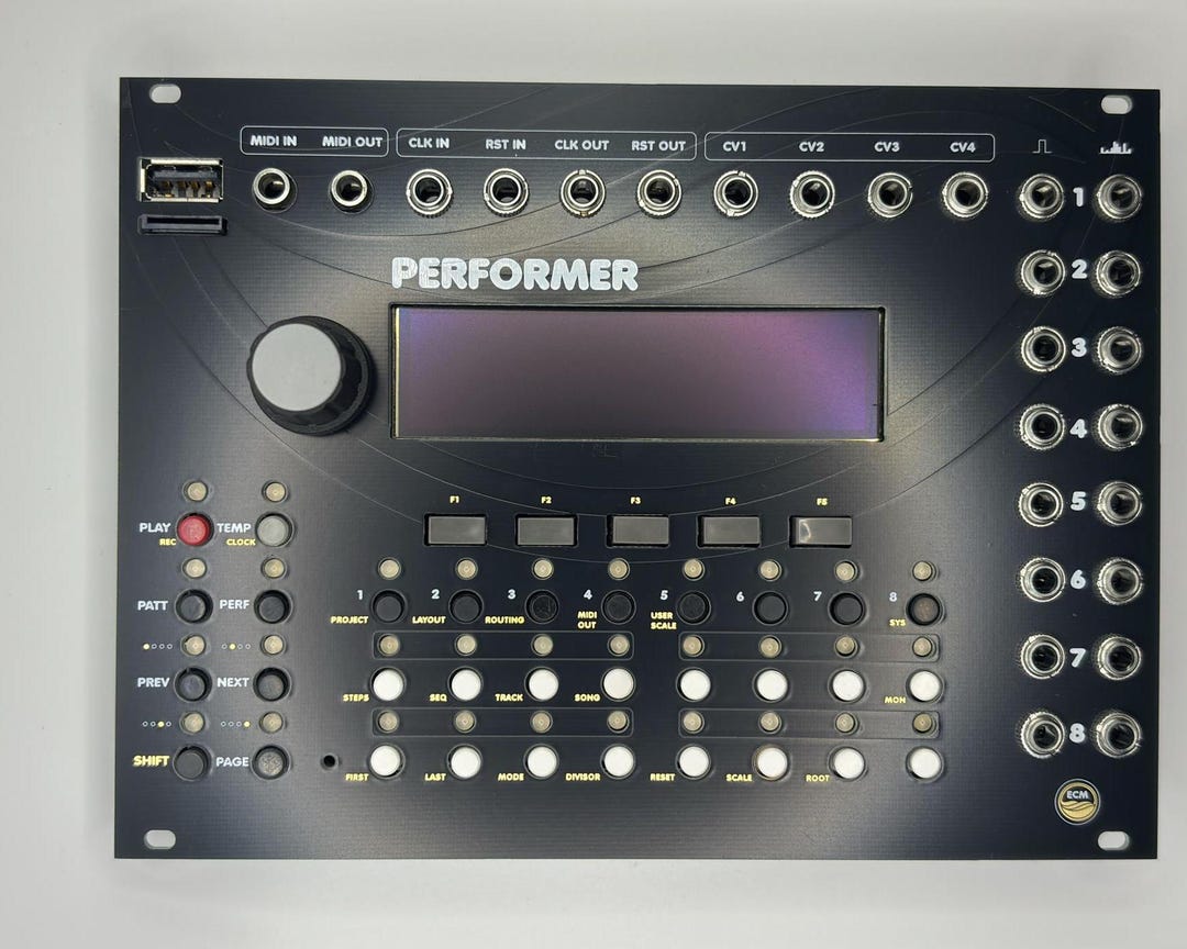 Westlicht performer 8トラックシーケンサー　ユーロラック Westlicht Performer - 8 Channel Performance Sequencer Eurorack