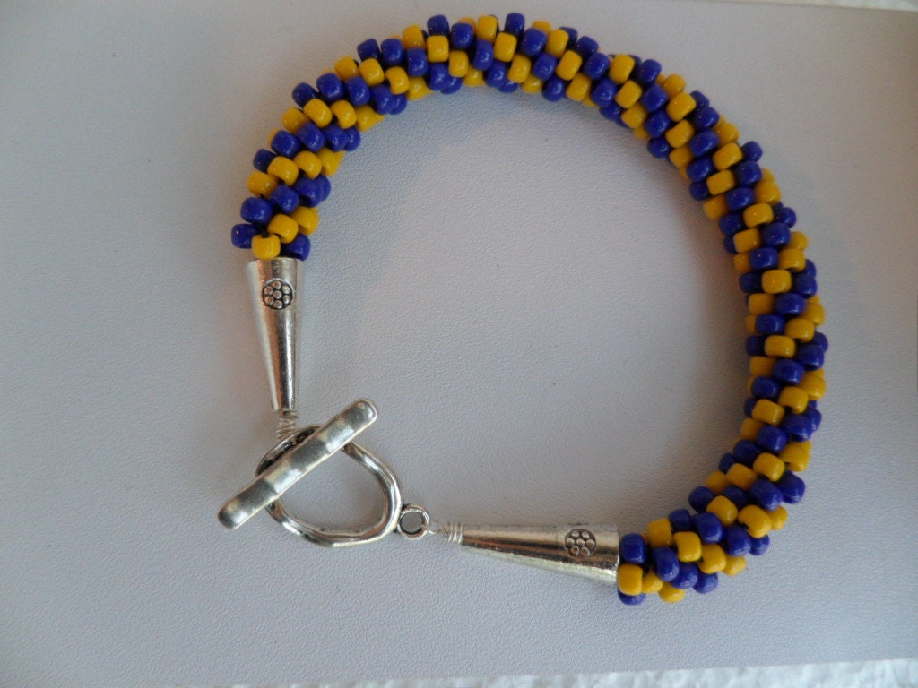 West Virginia University Mountaineers Antiqued Bead Fits Most European Style Charm Bracelets 