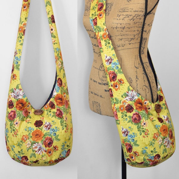 Fabric Hobo Bag Etsy