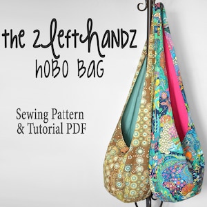 Hobo Bag Sewing Pattern: Crossbody Sling Bag Tutorial (PDF Download)