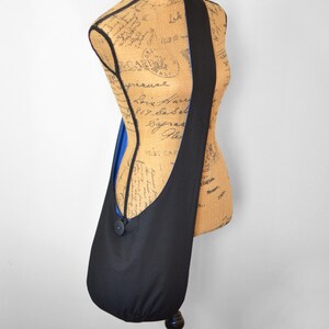Solid Color Suede Hobo Crossbody Bag