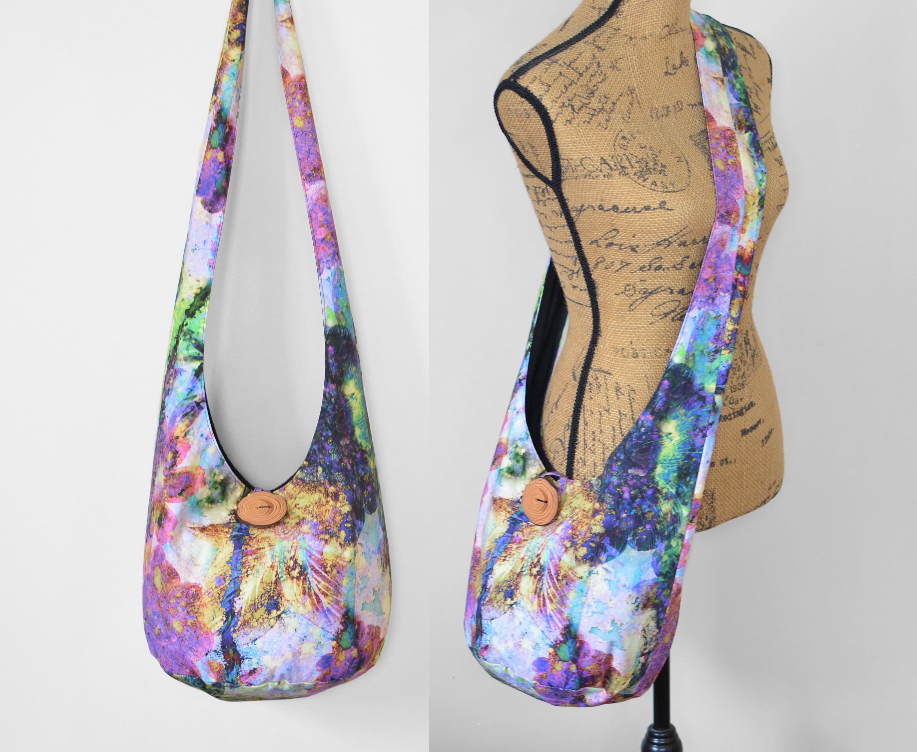fabric hippie bag