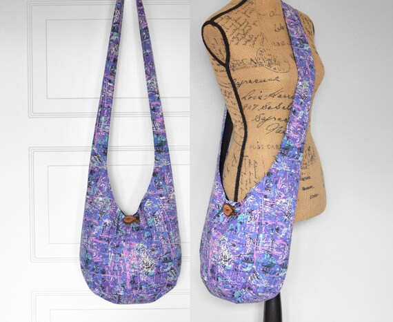 fabric hippie bag