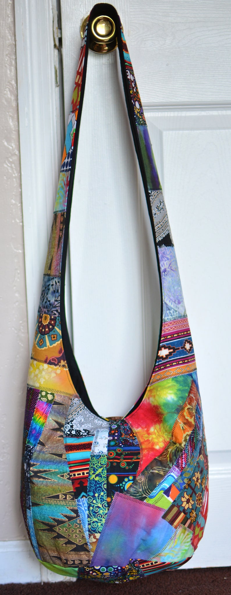 Made to Order Hobo Bag Crossbody Bag Patchwork Boho Purse Etsy