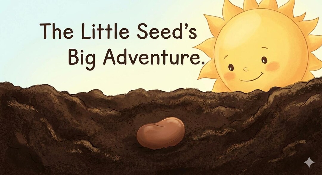 The Little Seed's Big Adventure Children's Nature Book (educational ...