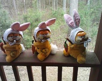 Caza del conejo de Pascua de Garfield, año 1981.