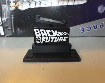 Lego speed champion back to the future display stand