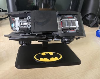 Lego dc batman 76332 model display stand in black