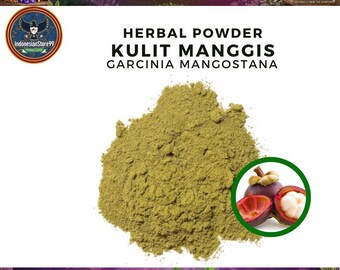 Biologisch puur Garcinia-mangostanapoeder: supplement | Indonesische traditionele kruiden | Alle verse natuurlijke kruiden WildCrafted