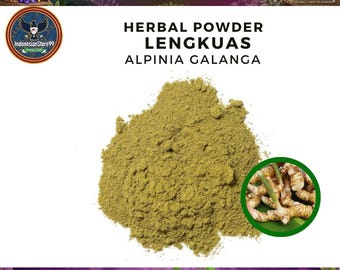 Biologisch puur lengkuas-poeder (Alpinia galanga): supplement | Indonesische traditionele kruiden | Alle verse natuurlijke kruiden WildCrafted
