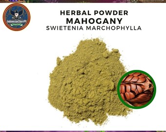 Biologisch puur mahonie (Swietenia Mahagoni) poeder: supplement | Indonesische traditionele kruiden | Alle verse natuurlijke kruiden WildCrafted