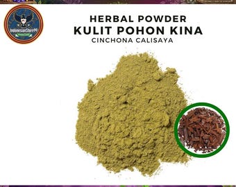 Organic Pure Peruvian Bark (Cinchona Calisaya) Powder: Supplement | Indonesian Traditional Herbal | All Fresh Natural Herbs WildCrafted