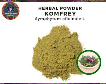 Biologisch puur symphytum oficinale-poeder: supplement | Indonesische traditionele kruiden | Alle verse natuurlijke kruiden WildCrafted