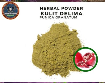 Biologisch puur Punica granatum-poeder: supplement | Indonesische traditionele kruiden | Alle verse natuurlijke kruiden WildCrafted