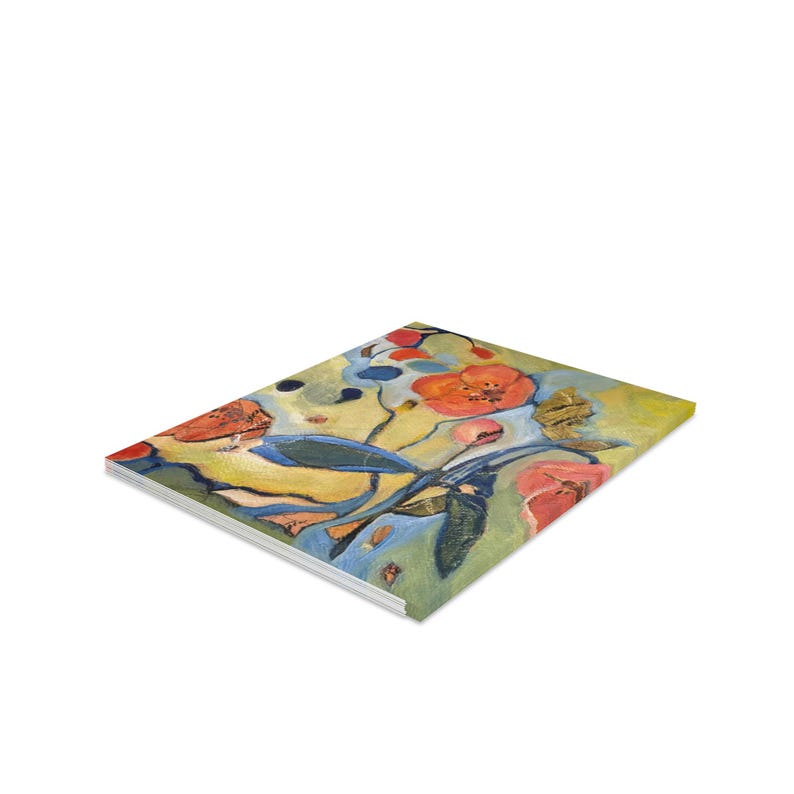 Hand Painted Floral Botanical Greeting Cards – Digitized Art ...