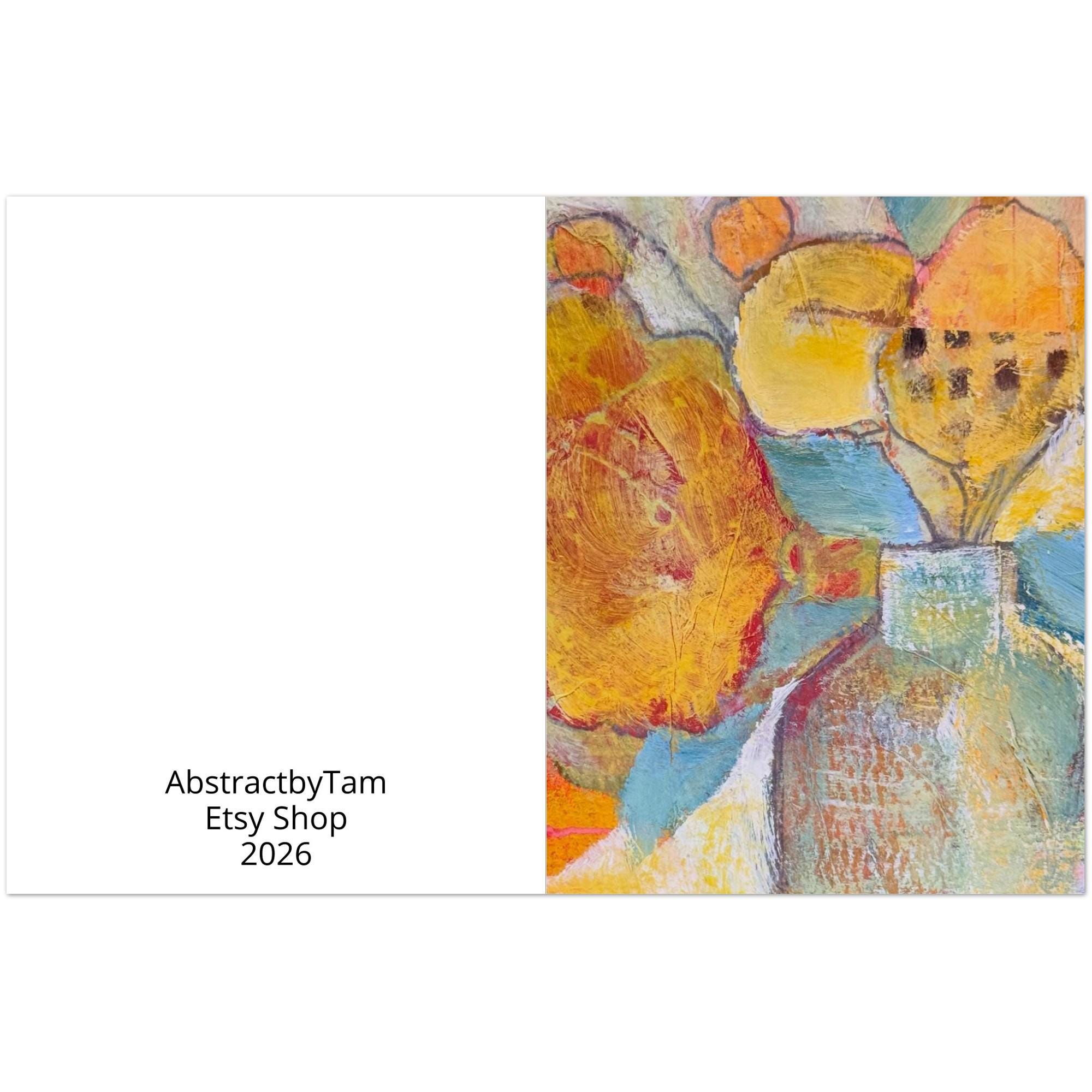 Floral Botanical Greeting Cards – Digitized Art - Stationery Set - Etsy