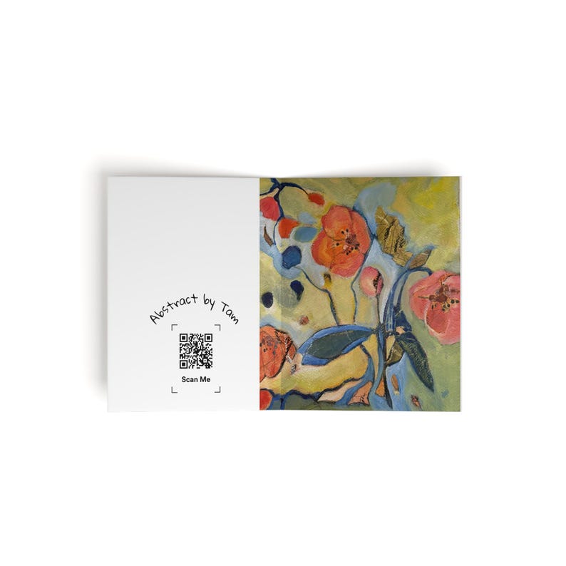 Hand Painted Floral Botanical Greeting Cards – Digitized Art ...