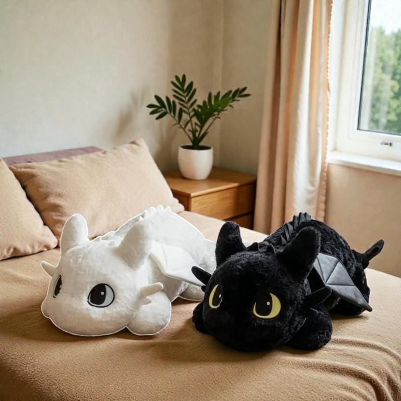 Chaos Dragon Warhammer Peluche Sdentato - Come Addestrare Il Tuo Drago, Peluche Ufficiale Seduto, Nuovo, Morbido Dragon Trainer Peluche