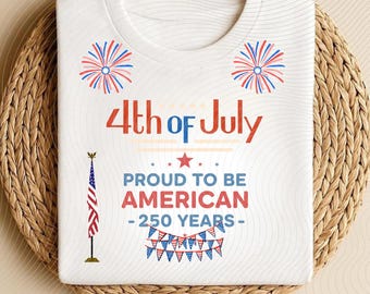 250th America Anniversary Shirt, US 250 Years Shirt, Vintage Independence Day T-Shirt