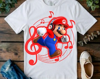 Super Mario Family Vacation Shirt, Matching Mario and Friends Tee