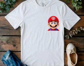 Super Mario Family Vacation Shirt, Matching Mario and Friends Tee