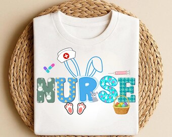 Easter Nurse Shirt, Easter Medical Tee, Nursing Student , Comfort Colors T-Shirt