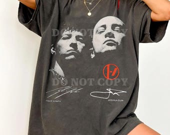 Comfort Colors Twenty One Pilot Shirt, Musik Band, Geschenk für Fans Unisex Shirt