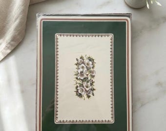 Vintage Pimpernel Christmas Rose Placemats Set New Sealed