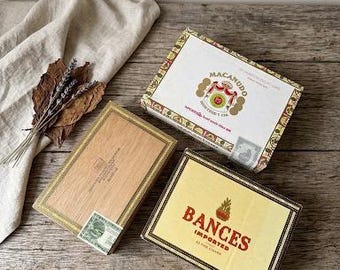 Vintage Cigar Box Collection
