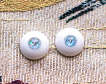 Swandoll 14/6mm Floris / Real Eyes - unique handmade Resin BJD eyes - Liminal.Exist