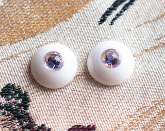 Swandoll 16/7mm Crystal / Floris / Real Eyes - unique handmade Resin BJD eyes - Liminal.Exist