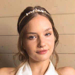 Rhinestone crystal Tiara, Wedding Hair Accessories, Rhinestone Tiara, Bridal Headpiece, Bridal crown, Wedding tiara, Crystal crown for Bride