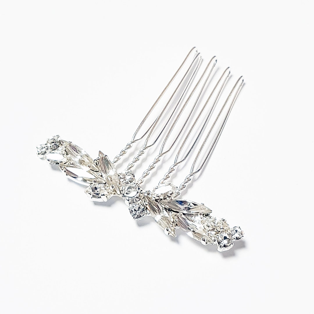 Long Hair Comb Bride Hair Comb Small Hair Comb Side Hair Etsy