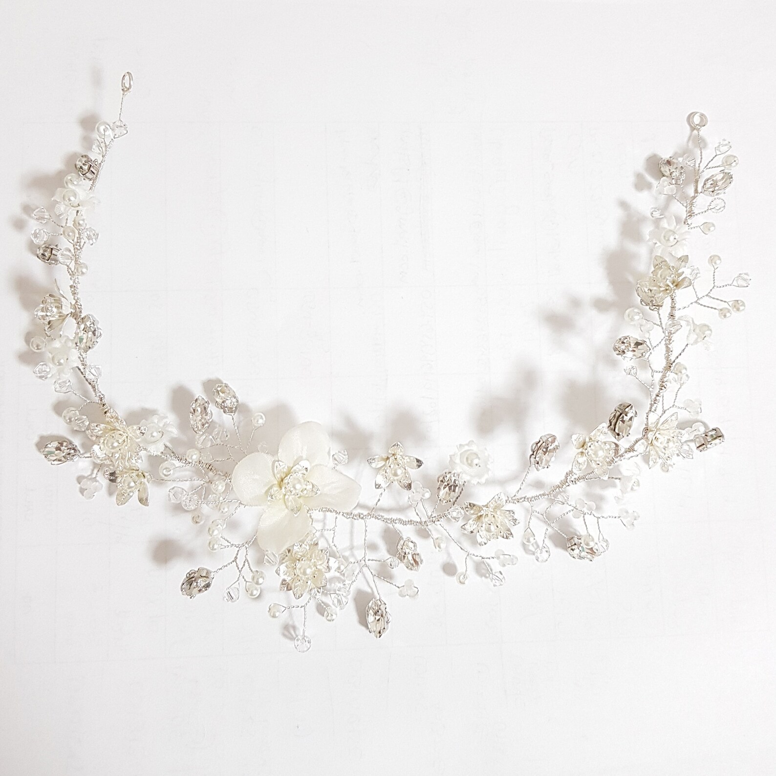 Flower Pearl Hairy Bailey Hat YV40707