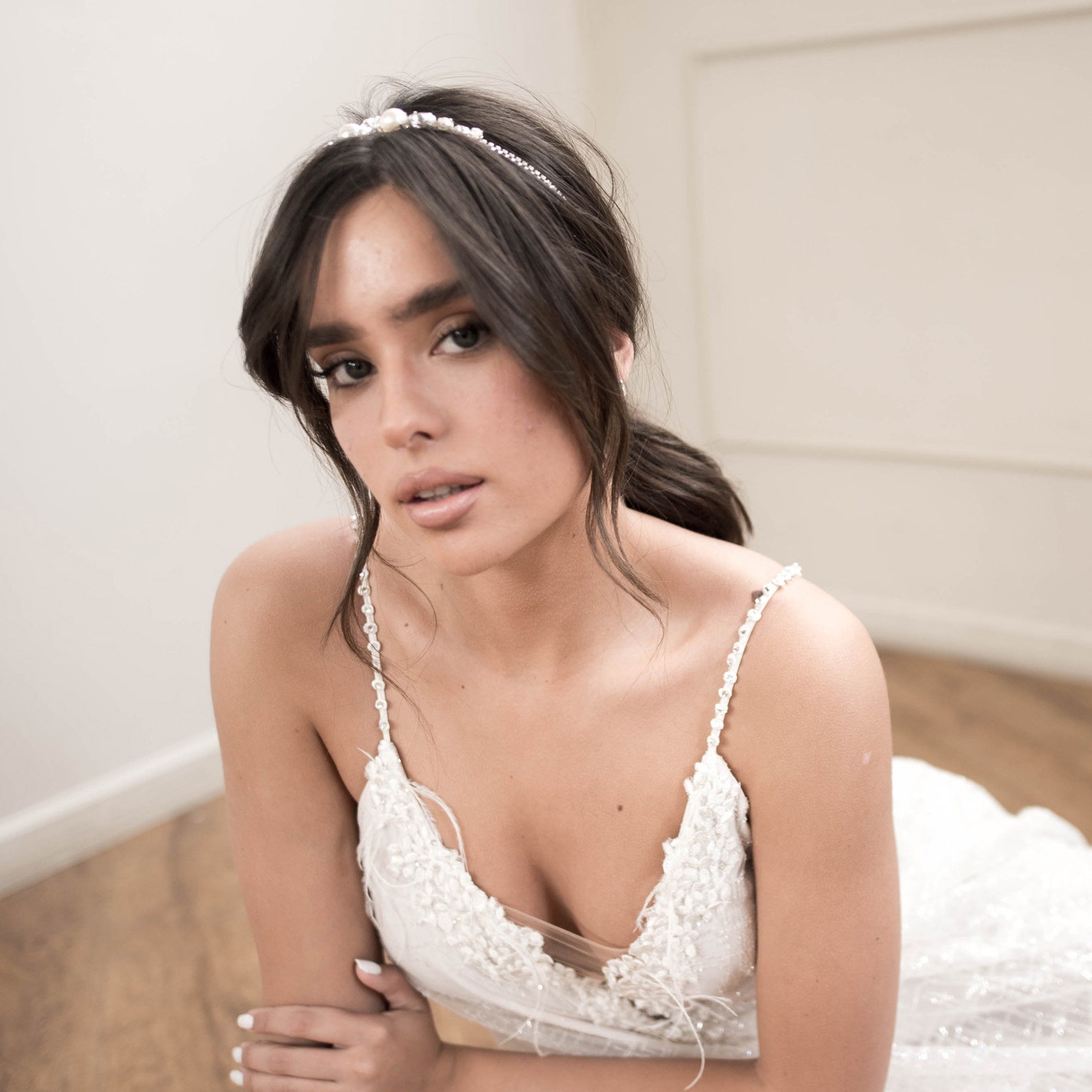 rhinestone wedding headpiece