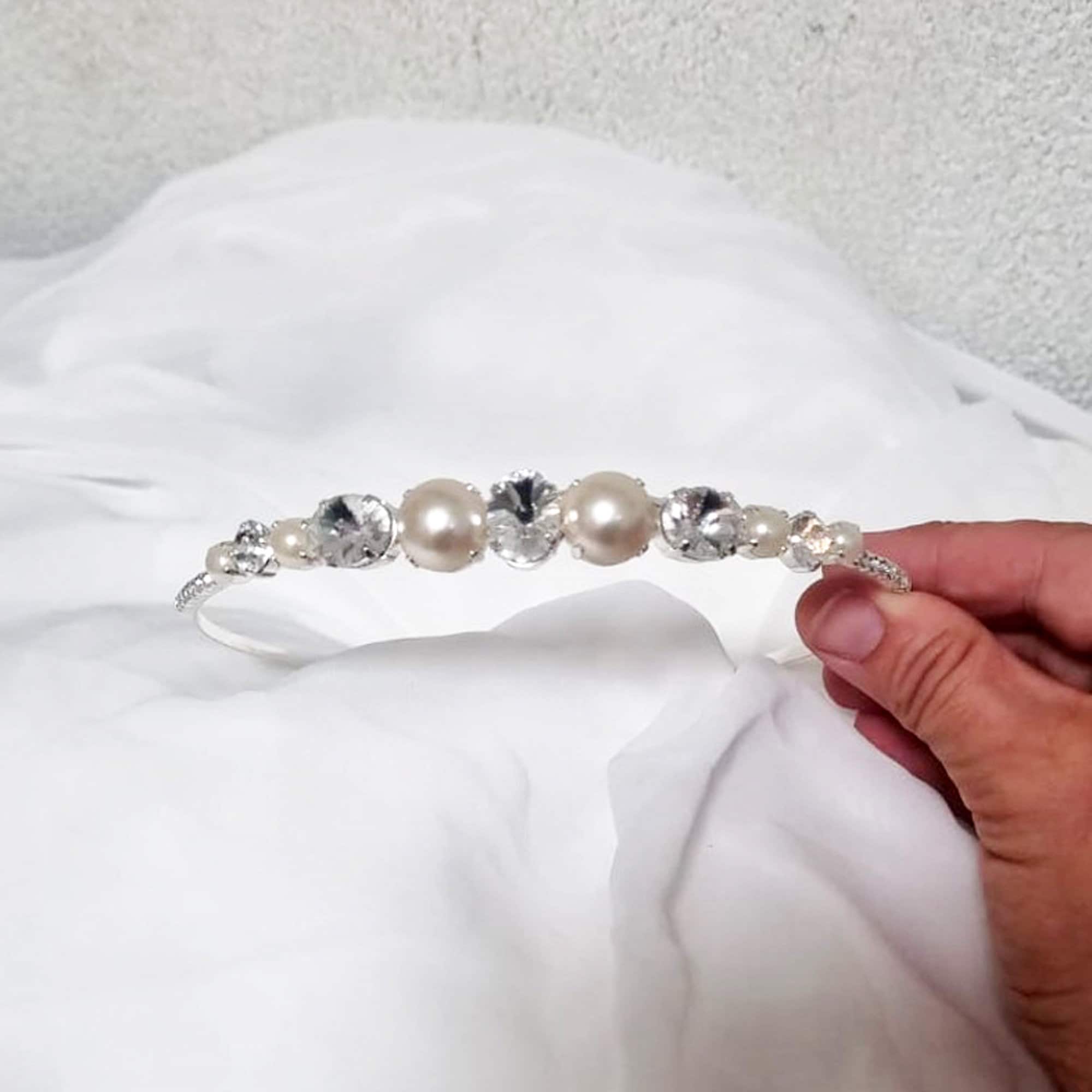 rhinestone bridal headpiece