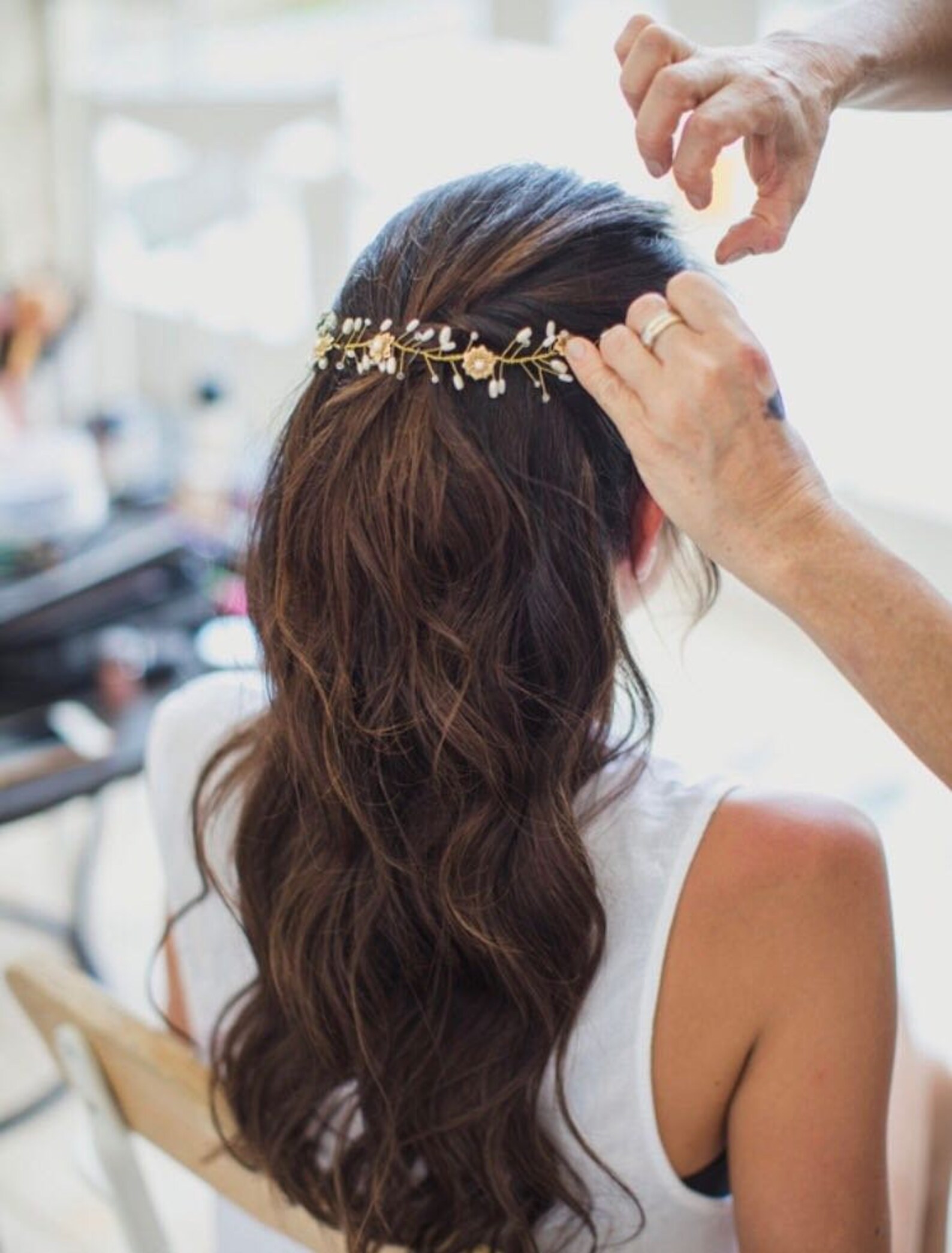 headpiece jewelry wedding