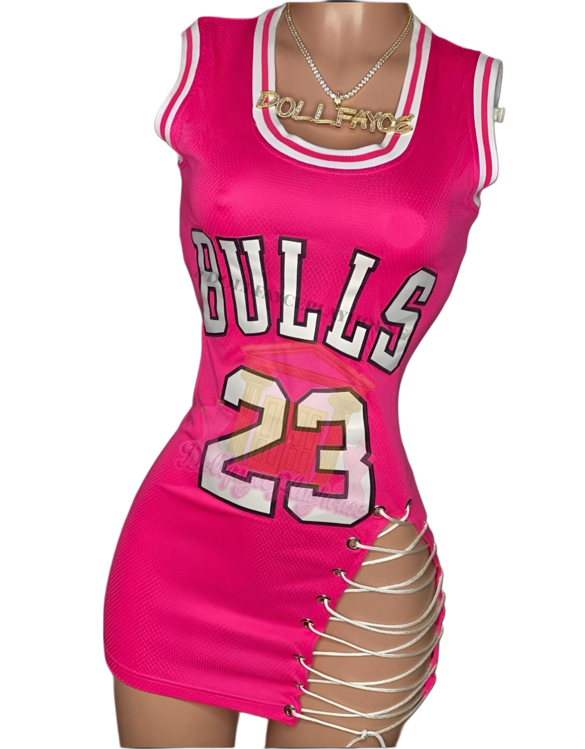 Chicago Bulls Jersey Dress - Etsy