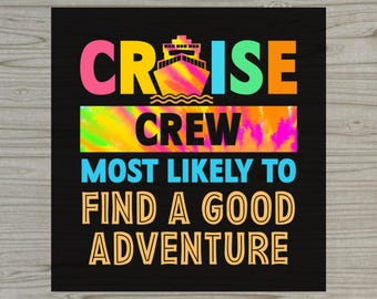 Most Likely To Cruise DTF, Nautical Girls Squad Iron On, Girls Trip 2026 Design, Ocean Girls Journey Heat Press, Sailing Sisters Transfer