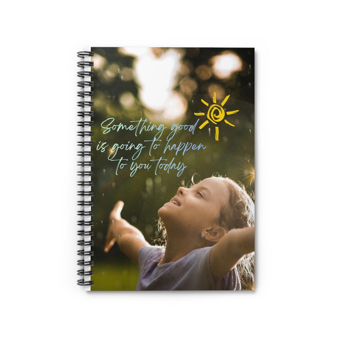 Inspirational Affirmation Notebook Something Good is Going to Happen ...