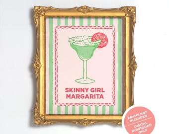 Impresión de Margarita de Chica Delgada 8x10 — Amas de Casa Reales de NY