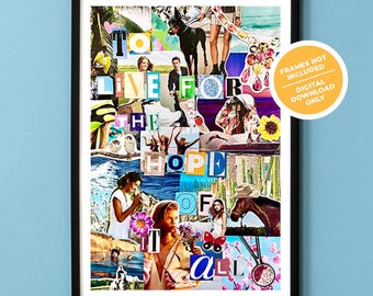 Vivir por la esperanza de todo — Taylor Swift Collage
