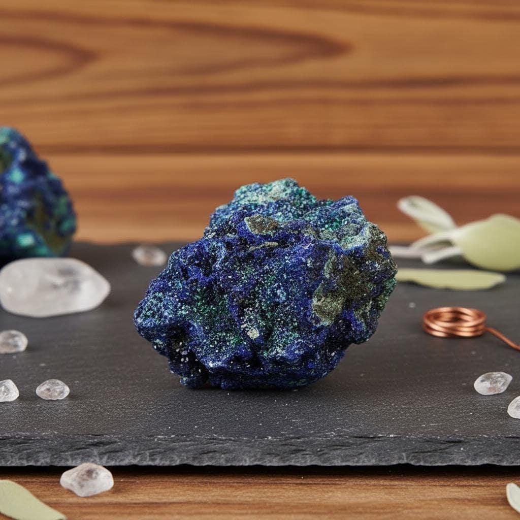 Azurite geode - Etsy 日本