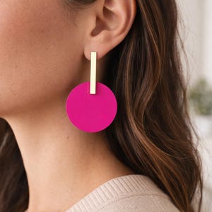 Boucles d'oreilles créoles plaquées or - Milano