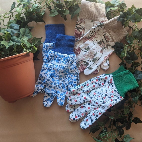 Gardening Gloves for Adult women & kids, Cotton garden gloves, gardener gift