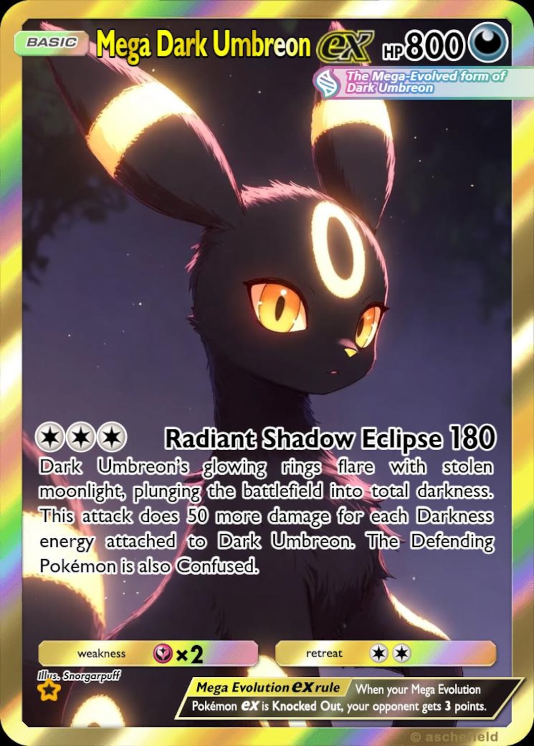 dark umbreon pokemon card Pokémon (61) Darkness / 100 / Stage 1 Card Text Umbreon VMAX | Evolving Skies