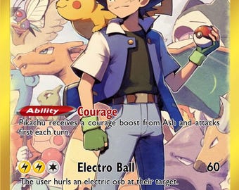 サトシVMAX GXポケモンカード - Etsy 日本